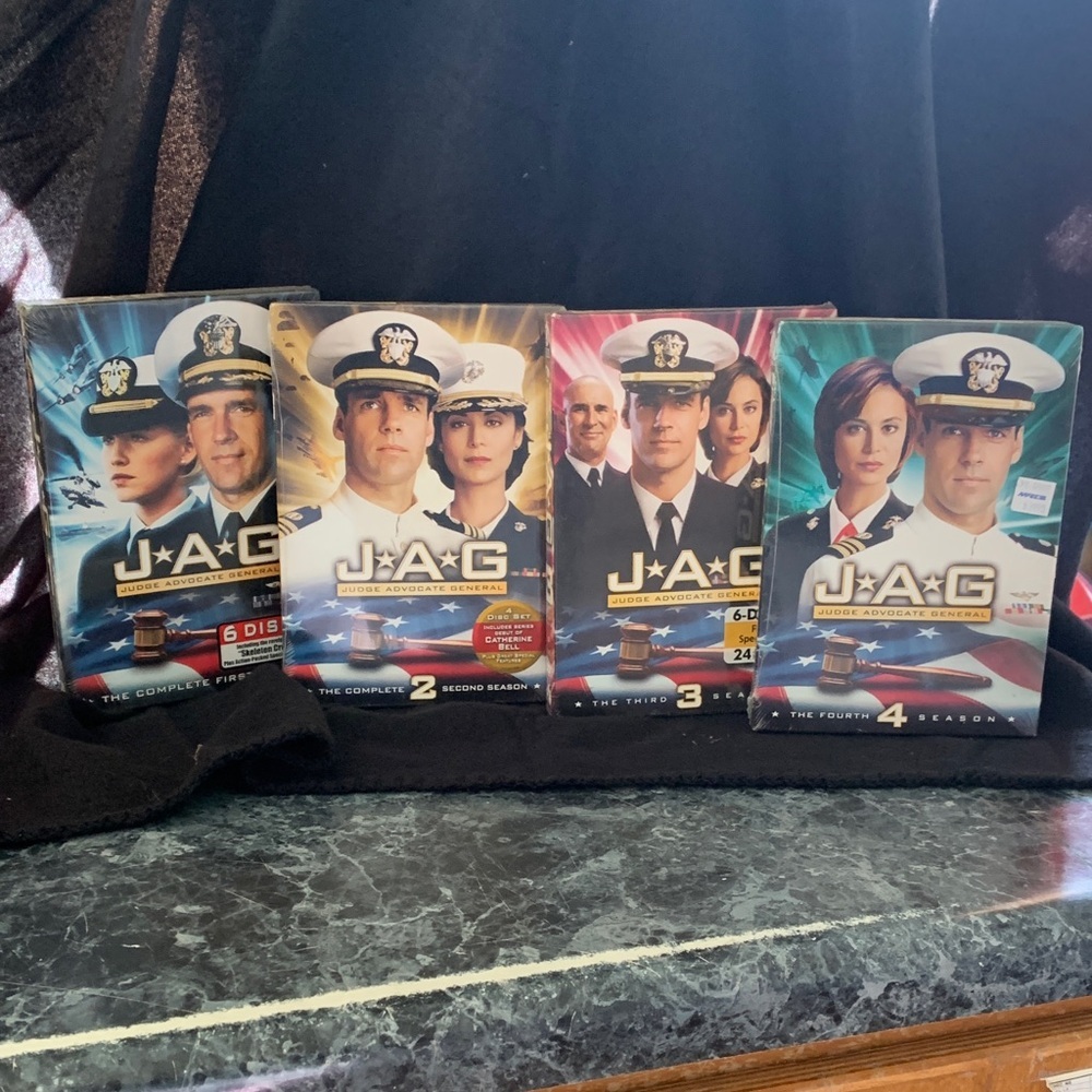 JAG Complete Seasons 1-4 DVD Set